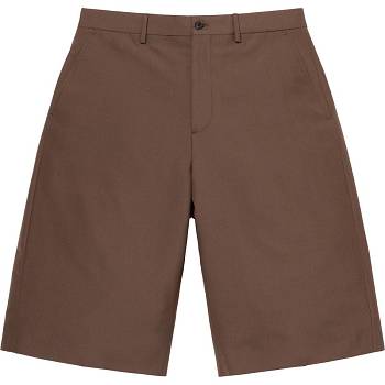 Brown Supreme Wool Trouser Shorts | Supreme 278YU